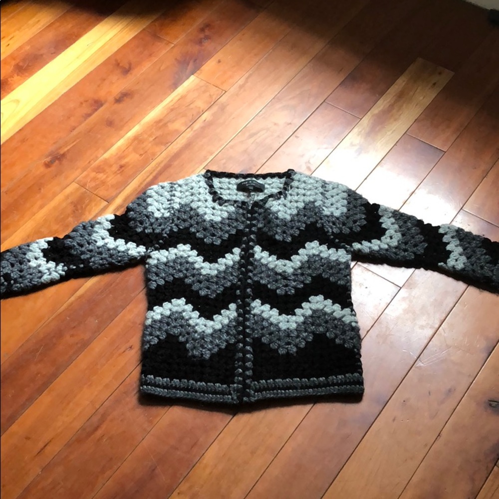 Wool cardigan